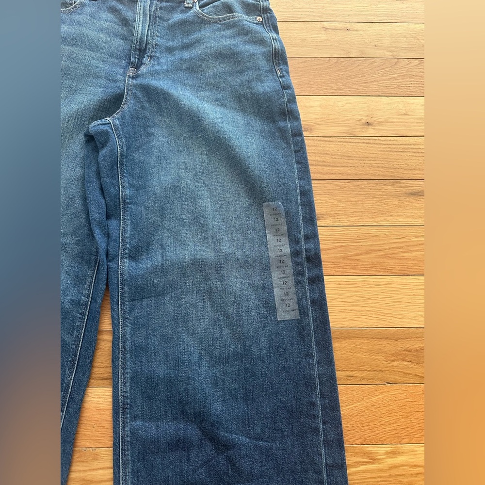 American Eagle Outfitters Dreamy Drape Baggy Wide Leg Jean - Picture 3 of 10